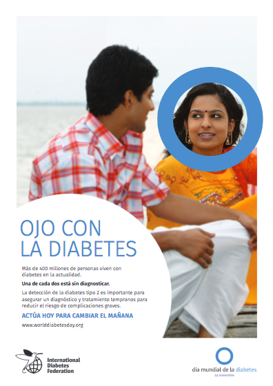 Cartel 2 Campaña Ojo con la Diabetes