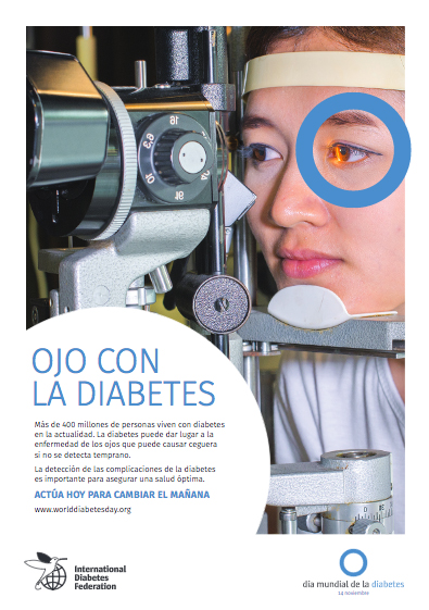 Cartel 3 Campaña Ojo con la Diabetes