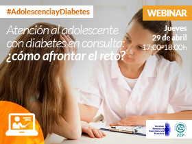 Webinar: Atención al adolescente con diabetes en consulta ¿Cómo afrontar el reto?