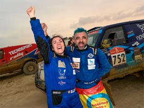 Entrevistamos a Dani Albero después de haber terminado el Dakar